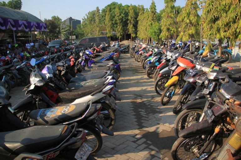 Foto : 159 Ranmor di Gebyar Expo Barang Bukti Polres Bojonegoro, (25/09/2019).
